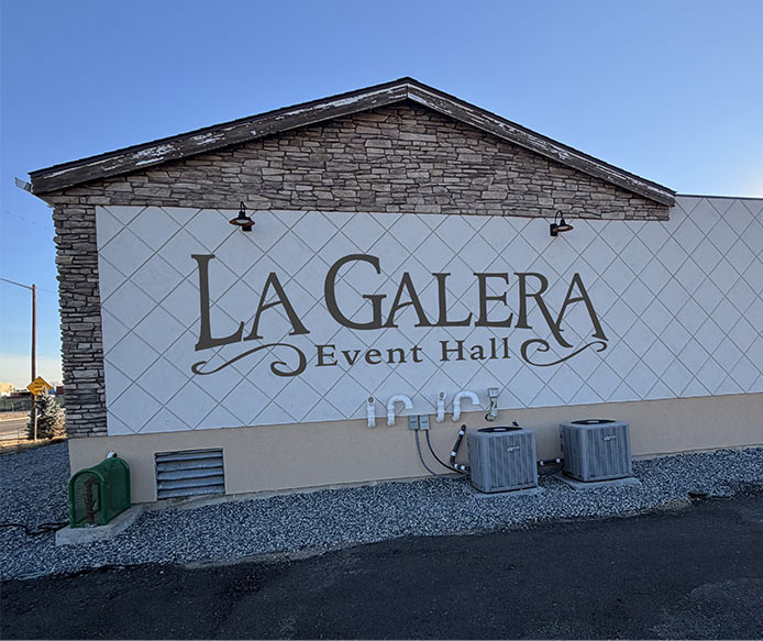 LaGalera Event Hall - York Signage